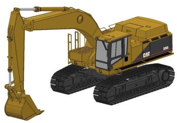 CCM350L - Excavator CATERPILLAR 350L DELAI À VENIR