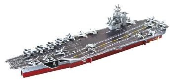 CLAD0687 - 3D Aircraft Carrier - 84 Pieces
