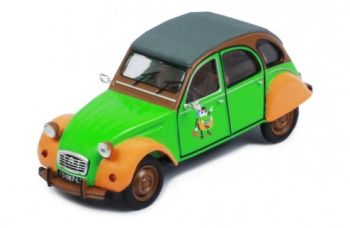 IXOCLC374N - CITROEN 2CV 1978 Green and orange