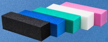 COLLE211005 - 5 abrasive sponges grain 100, 120, 150,180, 240