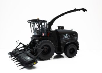 ROS60173BLACK - KRONE BigX Born to Perform forage harvester – Black – 25th anniversary edition