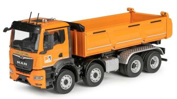CON81255/04 - MAN TGS NN 8x4 tipper Meiller Yellow