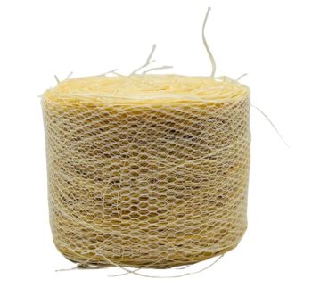 CW0274 - Round straw bale with net - Diameter: 4.8cm x Width: 3.6cm 3.6 cm