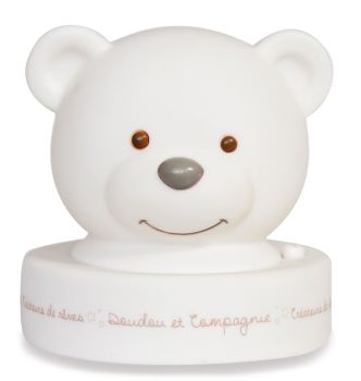 DC2488BLANC - Nightlight Bear - White