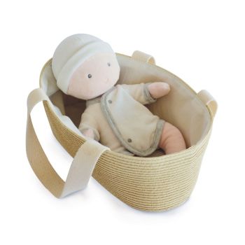 DC3626 - POUPON WITH BASKET - White and Gray - SOON AVAILABLE