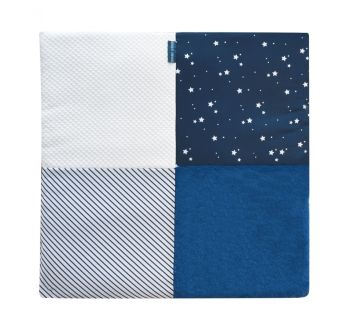 DC3714 - TAPIDOU MOSAIQUE - Navy and White