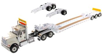 DCM71015 - INTERNATIONAL HX520 6x4 Tandem Day Cab Tractor with XL 120 Lowboy Trailer