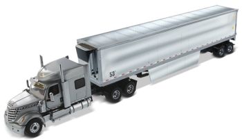 DCM71043 - INTERNATIONAL Lonestar Sleeper W53 6x4 with semi refrigerant 2 Axles