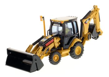 DCM85143 - Caterpillar 420E IT backhoe loader with driver