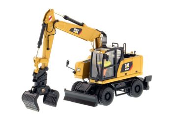 DCM85508 - Excavator CATERPILLAR CAT M318F with driver and metal box
