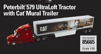 DCM85665 - PERTERBILT 579 with CATERPILLAR trailer