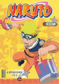 DVDDV2642 - DVD Naruto Vol 1 the first 6 episodes of the animated series