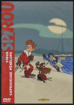 DVD-MTDUP02 - DVD Spirou Vol 1 episodes Virus and Capricious Penelope