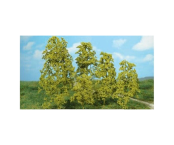 HEK1640 - 12 light green natural trees
