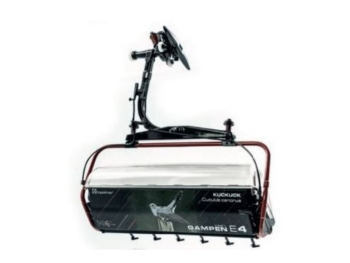 JC86501-2 - Chairlift 6 Persons GAMPENBAHN bird cuckoo