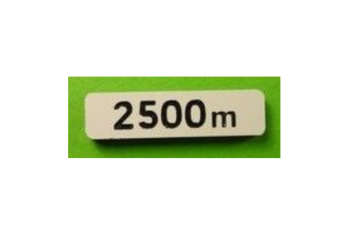 MCD-033 - Signage panel at 2500m - In kit form