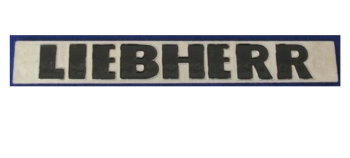 YCC667 - 6 Logo for crane LIEBHERR LR 1750