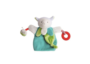 DC3005AGNE - Blue Lamb Puppet 30 cm