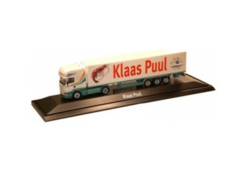 HER1694 - SCANIA R Topline 4x2 with fridge trailer 3 Axles KLAAS PUUL