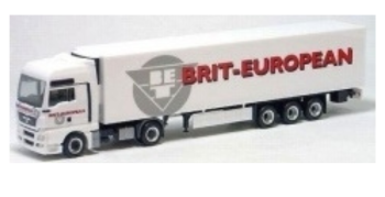 HER280384 - MAN TGA with BRIT EUROPEAN tilt trailer