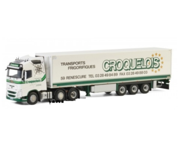 WSI01-2686 - VOLVO FH GL 6x2 with semi-trailer 3 Axles CROQUELOIS