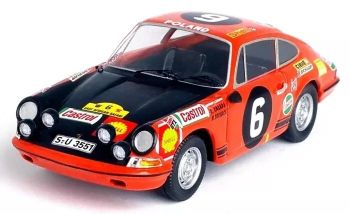 TRODSN127 - PORSCHE 911S #6 East African Safari 1970 S.ZASADA / M.SOCHACKI - Limited to 150ex.