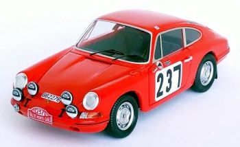 TRODSN182 - PORSCHE 911 T #237 Monte Carlo Rally 1968 A.ANDERSSON / S-O.SVEDBERG - Limited to 150ex.