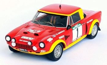 TRODSN193 - FIAT 124 Abarth #1 2nd Rally of Portugal 1975 H.MIKKOLA / J.TODT - Limited to 150ex.