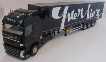 ELI116239 - VOLVO FH 4 Globetrotter 4x2 with Tautliner trailer 3 axles Transports QUERLIOZ