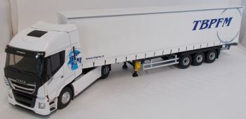 ELI116449 - IVECO Stralis XP 4x2 with trailer 3 axles TAUTLINER transport TBPFM