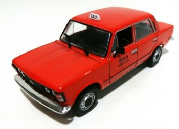 MAGPCFI125PTAXI - FIAT 125P Red Warsaw Taxi sold in blister pack