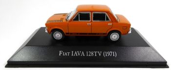 MAGARG36 - FIAT Iava 128 TV 1971 orange 4-door saloon sold in blister pack