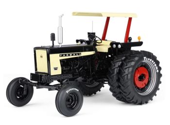 FAR-002B - FARMALL 504 black with canopy and Firestone tires - Limited to 148 units.