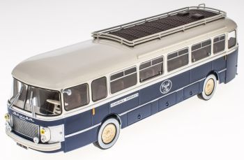 G1255071 - Moroccan line bus SAVIEM Chausson SC1 1960 blue and white line Casablanca-Marrakech