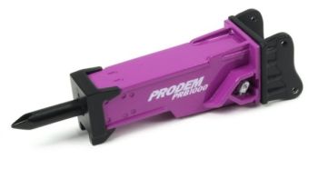 GF74-1 - BRH Hydraulic ProDem PRB 1000 - for excavators from 85 to 140 tons Hitch width: 17 mm