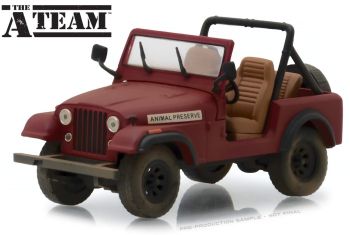 GREEN86528 - JEEP CJ-7 1981 Animal Preseve The A-Team