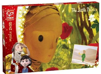 HAP824781 - 2 Puzzles 50 Pieces THE LITTLE PRINCE Desert & Roses