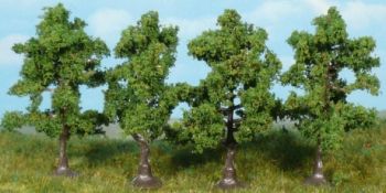 HEK1716 - Lot of 4 fruit trees 8 cm