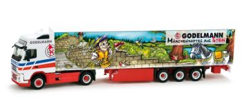 HER158633 - Volvo FH GL. XL curtain canvas semi trailer Godelmann fairytale truck III, Fürmetz