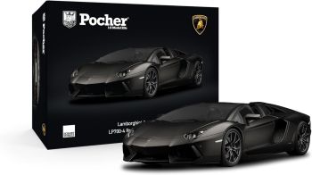 POCHK121F - LAMBORGHINI Aventador LP 700-4 Roadster Black - 814-piece kit