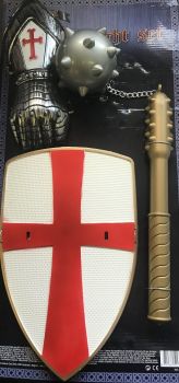 LPE52155 - Crusader Knight Kit - Armor, Glove and Masue