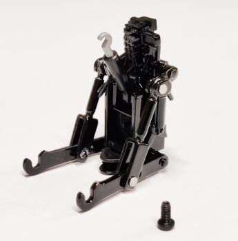 CWRELEVAGE - Black rear linkage for tractor between 100 and 200hp - Already assembled - to screw or glue