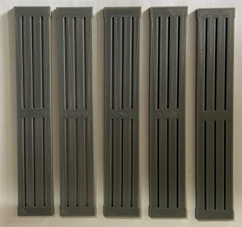 IP41 - 5 Gratings 12 cm