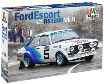 ITA3655 - FORD Escort MK II RS1800 model to mount and paint paint and glue not inclued