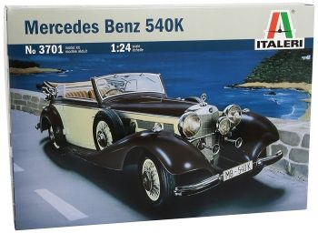 ITA3701 - MERCEDES BENZ 540K convertible model to mount and paint