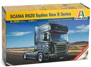 ITA3858 - SCANIA R 620 Topline v8 New R Serie 4x2 model to mount and paint paint and glue not inclued