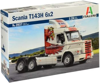 ITA3937 - SCANIA T143 H V8 Torpedo 6x2 model to assemble and paint paint and glue not included