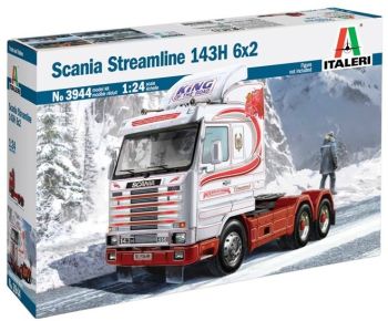 ITA3944 - SCANIA 143H Streamline 6x2 model to assemble and paint glue and paint not included