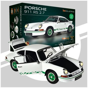 IXC.PRS.WG.FK - PORSCHE 911 Carrera RS 2.7 White and green - In KIT 713 pieces