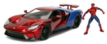 JAD253225002 - FORD GT 2017 Marvel Spider-Man with caracter inclued